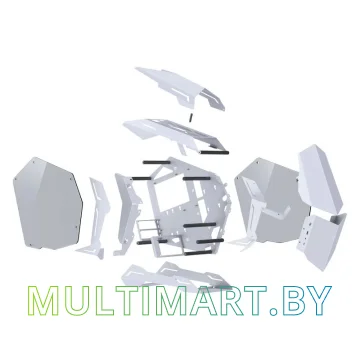 Корпус Jonsbo MOD-3 Mini (белый) картинка 11